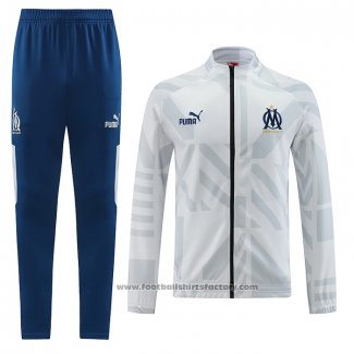 Jacket Tracksuit Olympique Marseille 2022-2023 White