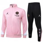 Jacket Tracksuit Paris Saint-Germain Jordan 2024-2025 Rosa
