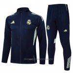 Jacket Tracksuit Real Madrid Kid 2025-2026 Dark Blue