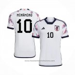 Japan Player Minamino Away Shirt 2022