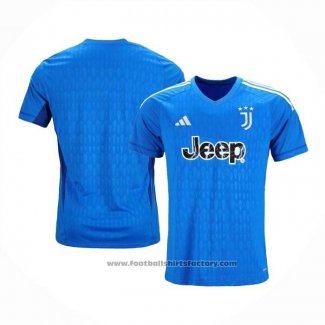 Juventus Goalkeeper Shirt 2023-2024 Blue