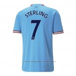 Manchester City Player Sterling Home Shirt 2022-2023