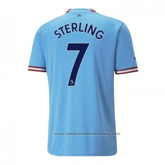 Manchester City Player Sterling Home Shirt 2022-2023