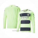 Manchester City Third Shirt Long Sleeve 2022-2023