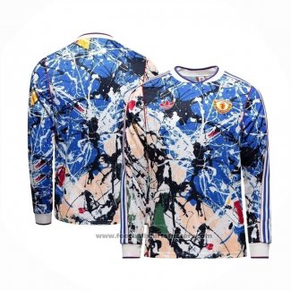 Manchester United Special Shirt Long Sleeve 2025-2026 Blue