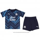 Olympique Marseille Away Shirt Kids 2021-2022