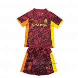 Olympique Marseille Goalkeeper Shirt Kids 2025-2026 Red