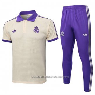 Polo Set del Real Madrid 2025-2026 Yellow