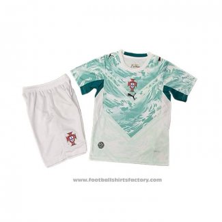 Portugal Away Shirt Kids 2026