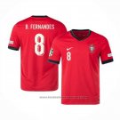 Portugal Player B.fernandes Home Shirt 2024