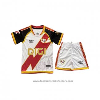 Rayo Vallecano Home Shirt Kids 2026-2027