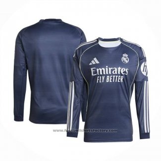 Real Madrid Away Shirt Long Sleeve 2025-2026