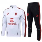 Sweatshirt Tracksuit AC Milan Kids 2025-2026 White