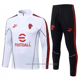 Sweatshirt Tracksuit AC Milan Kids 2025-2026 White