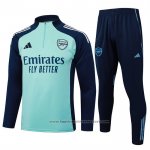 Sweatshirt Tracksuit Arsenal Kids 2025-2026 Green