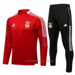 Sweatshirt Tracksuit Benfica 2021-2022 Red