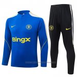 Sweatshirt Tracksuit Chelsea Kids 2026-2027 Blue