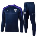 Sweatshirt Tracksuit Corinthians 2024-2025 Blue