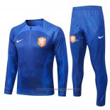 Sweatshirt Tracksuit Holland Kids 2022-2023 Blue