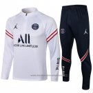 Sweatshirt Tracksuit Paris Saint-Germain 2021-2022 White