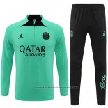 Sweatshirt Tracksuit Paris Saint-Germain Jordan 2022-2023 Green