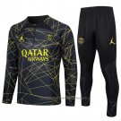 Sweatshirt Tracksuit Paris Saint-Germain Jordan Kids 2023-2024 Black