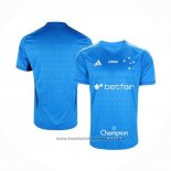 Thailand Cruzeiro Goalkeeper Shirt 2023 Blue