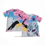 Thailand Japan Special Shirt 2025-2026 Blue Pink