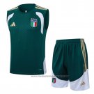 Tracksuit Italy Without Sleeves 2025-2026 Green