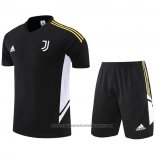 Tracksuit Juventus Short Sleeve 2022-2023 Black - Shorts