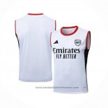 Training Shirt AC Milan Without Sleeves 2025-2026 White