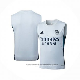 Training Shirt Arsenal Without Sleeves 2025-2026 Grey