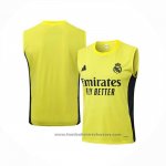 Training Shirt Real Madrid Without Sleeves 2025-2026 Yellow