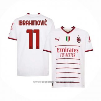 AC Milan Player Ibrahimovic Away Shirt 2022-2023