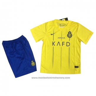 Al Nassr Home Shirt Kids 2023-2024