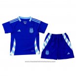 Argentina Away Shirt Kids 2024