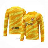 Barcelona Goalkeeper Shirt Long Sleeve 2023-2024 Yellow