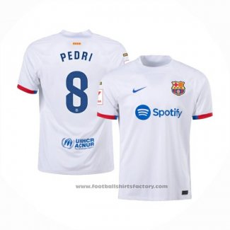 Barcelona Player Pedri Away Shirt 2023-2024