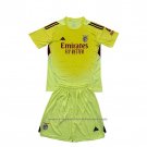 Benfica Goalkeeper Shirt Kids 2025-2026 Yellow