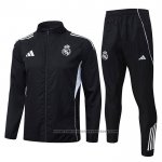 Windbreaker Suit Real Madrid 2025-2026 Black