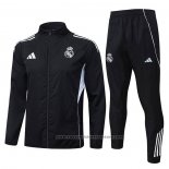 Windbreaker Suit Real Madrid 2025-2026 Black