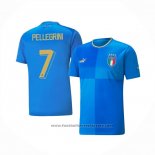 Italy Player Pellegrini Home Shirt 2022