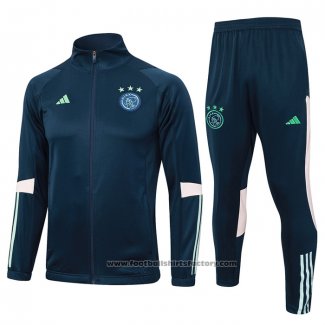 Jacket Tracksuit Ajax 2023-2024 Blue