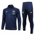 Jacket Tracksuit Arsenal Kids 2023-2024 Blue