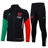 Jacket Tracksuit Arsenal Kids 2025-2026 Black
