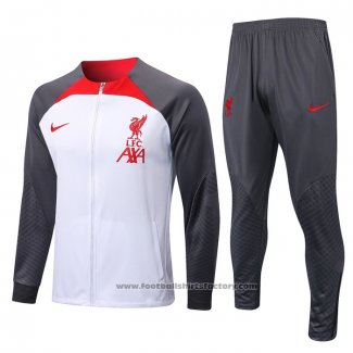 Jacket Tracksuit Liverpool 2022-2023 White