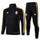 Jacket Tracksuit Real Madrid 2025-2026 Black Yellow