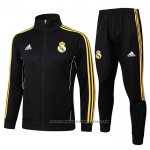 Jacket Tracksuit Real Madrid 2025-2026 Black Yellow