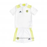 Leeds United Home Shirt Kids 2021-2022