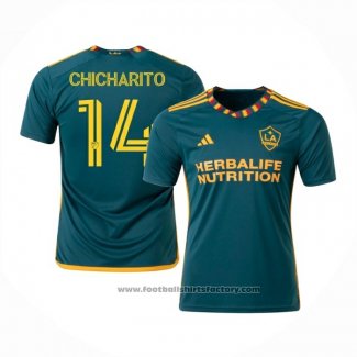 Los Angeles Galaxy Player Chicharito Away Shirt 2023-2024